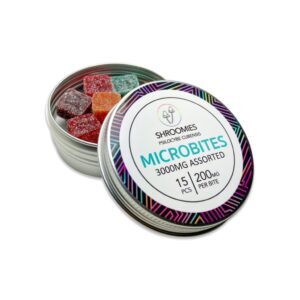 SHROOMIES MICROBITES ASSORTED – 3000MG