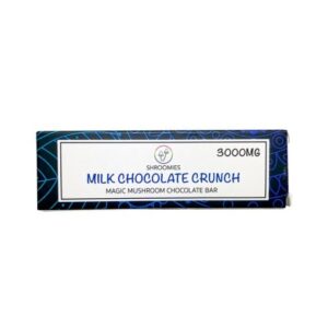 SHROOMIES MILK CHOCOLATE CRUNCH BAR – 3000MG