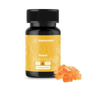 Buy Mastermind Psilo Magic Mushroom Gummy Bear Microdose – 3000MG – Peach In USA,UK & Canada Online